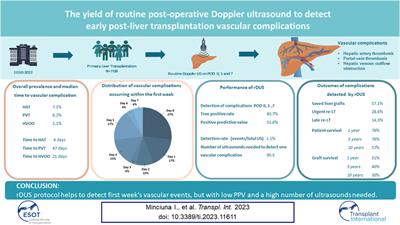 The Yield of Routine Post-Operative Doppler Ultrasound to Detect Early Post-Liver Transplantation Vascular Complications
